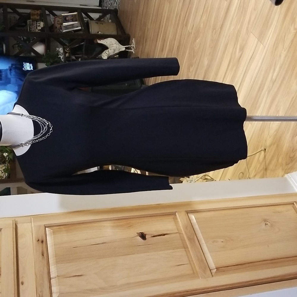 J. Crew Black Bodycon Mini Dress Black Size 4 Womens.